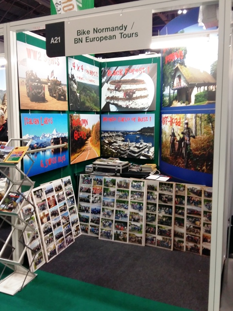 A smaller stand this year...