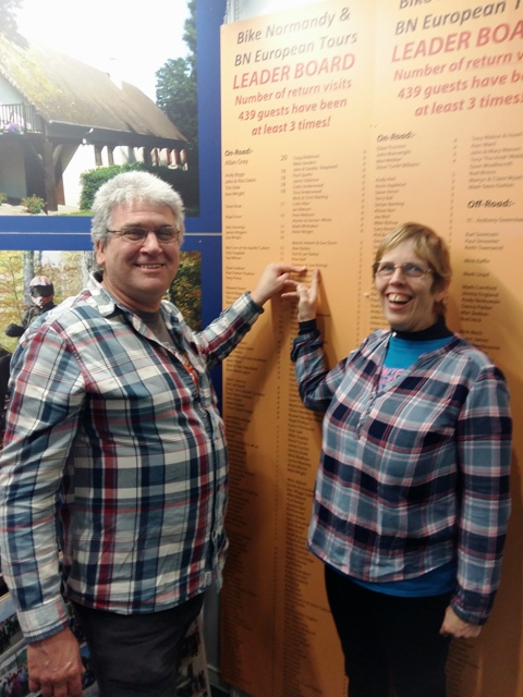 Gordon & Sue have visited 5 times