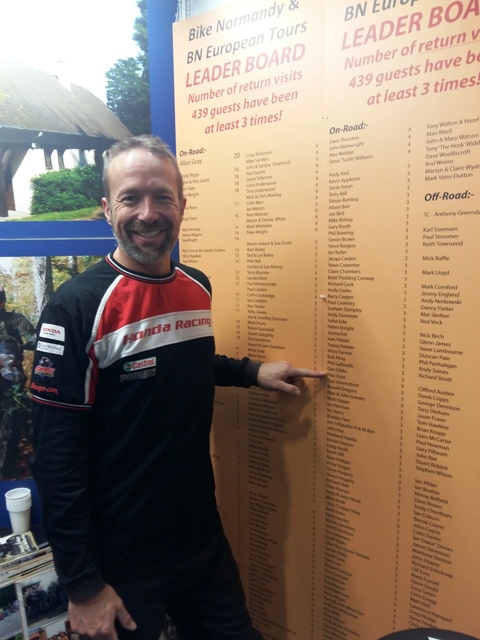 From Oakley Motorcycle Club - Paul has been 3 times so far!