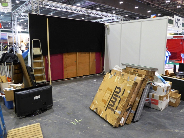 At ExCeL we start with an empty space...