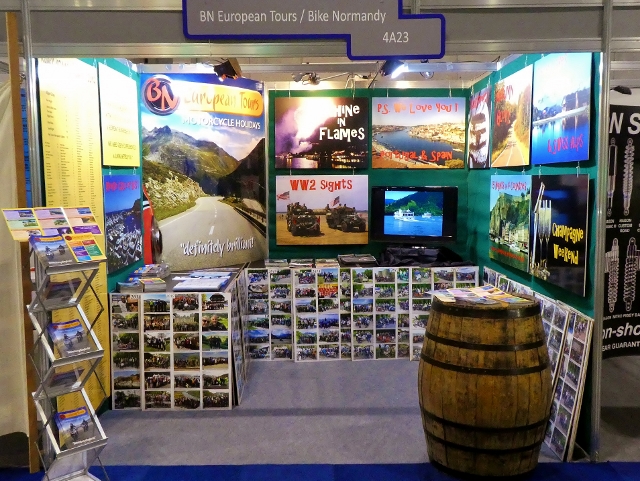 6 hours later - our stand