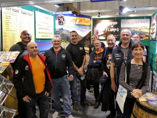 Loads of regulars visit the stand
