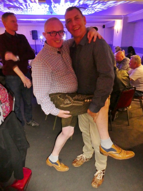 Mick's dressed for the occasion!