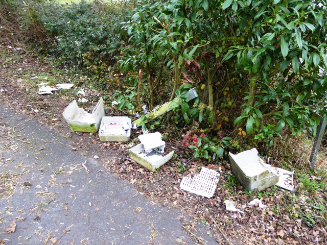 Postboxes destroyed!