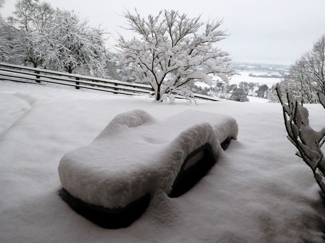 No sunbathing today!